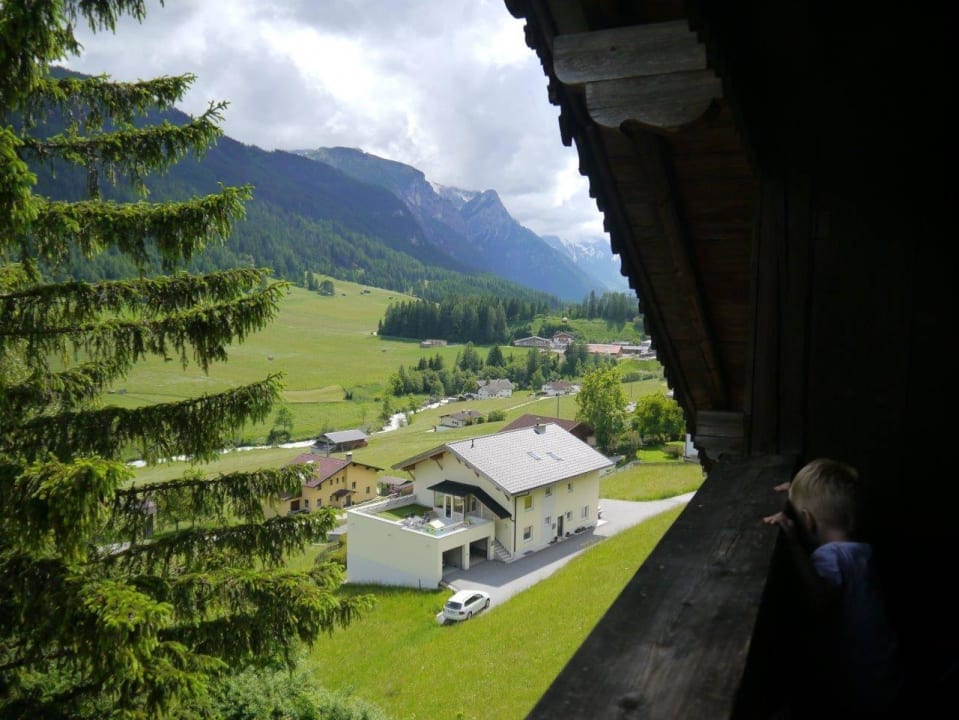 Ausblick vom Dachgeschoss Hotel Trinserhof