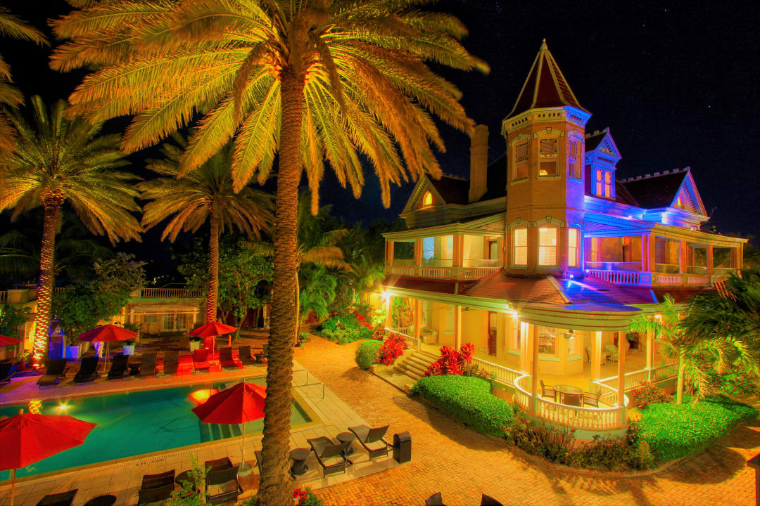 Außenansicht The Southernmost House  Hotel