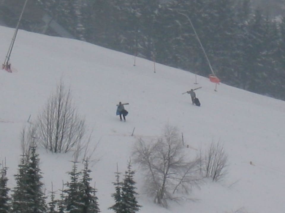 Blick aus dem Zimmer AHORN Hotel Am Fichtelberg