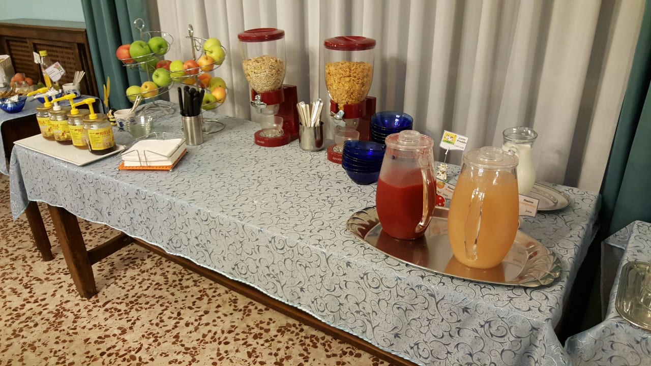 Auswahl und Ansichten beim Frühstück Hotel Astor