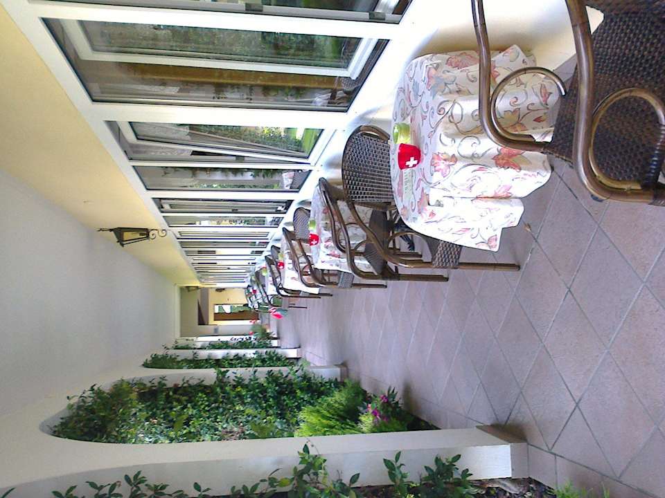 Gartenrestaurant Hotel Albergo Mimosa