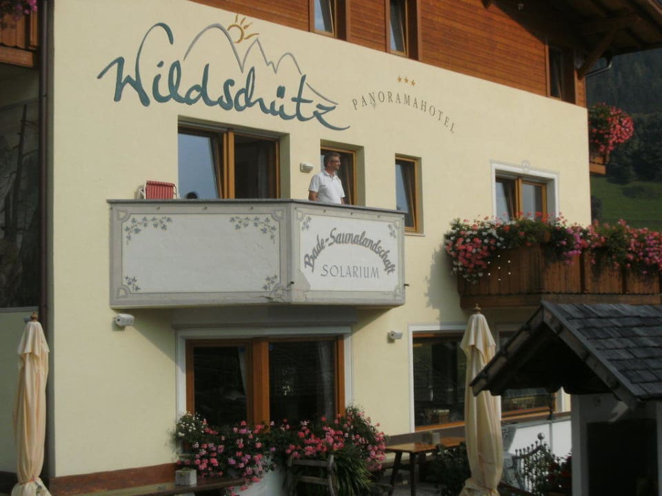 Balkon Westseite Panoramahotel Wildschütz