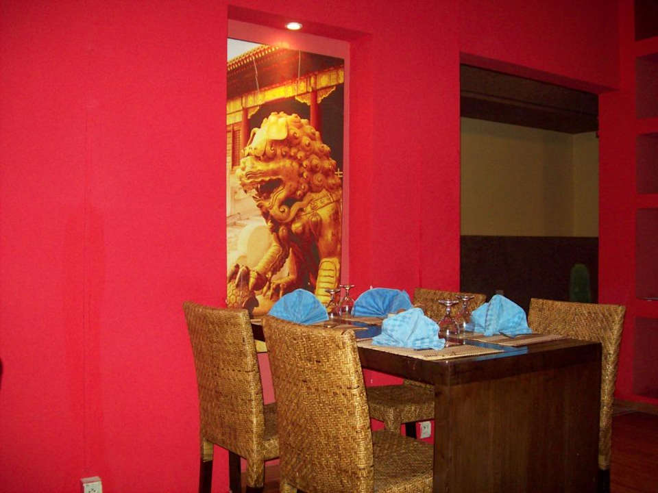 Il nostro tavolo al ristorante cinese Hawai Beach Club