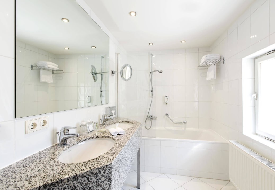 Maisonette Suite, Badezimmer ARCOTEL Castellani Salzburg