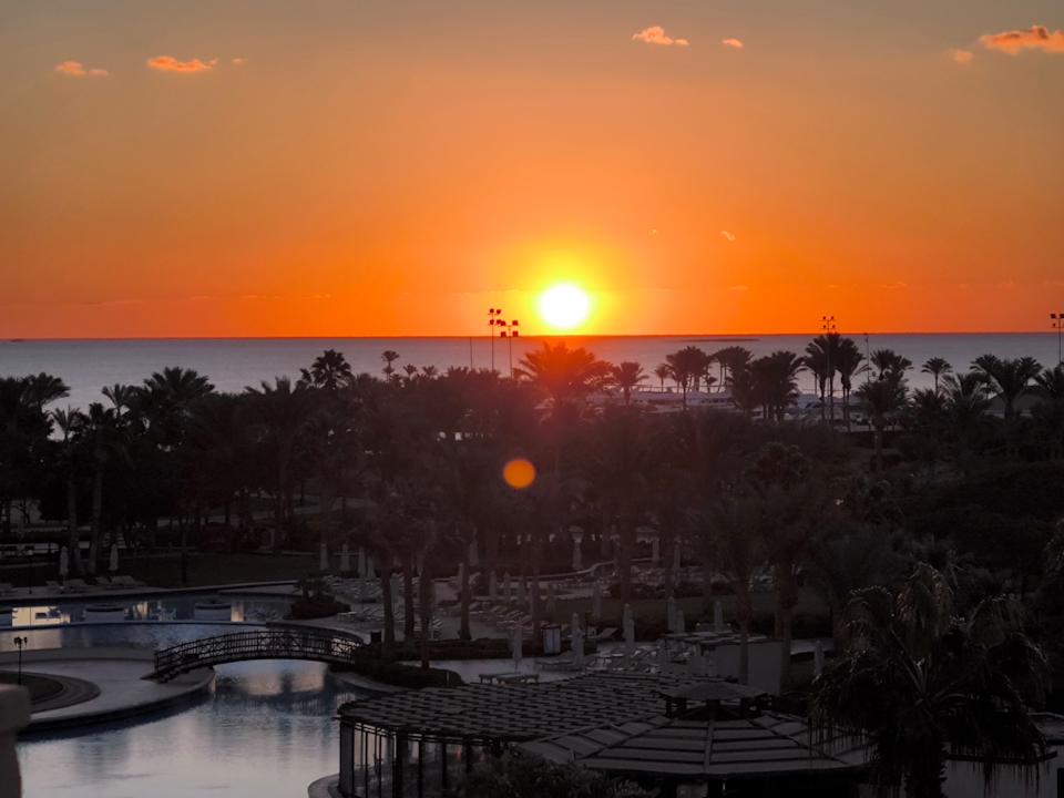 Ausblick Steigenberger ALDAU Beach Hotel