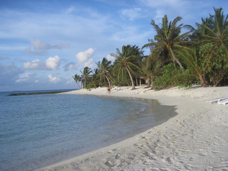 Strand an der Nordseite Summer Island Maldives