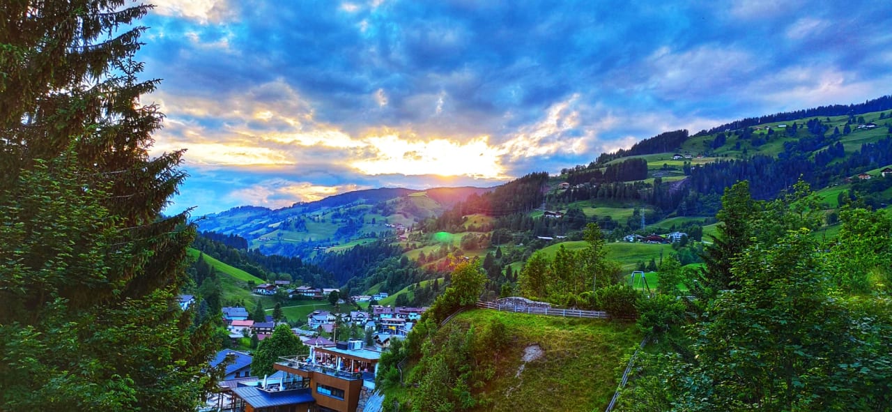 Ausblick Familien- & Wanderhotel Erika
