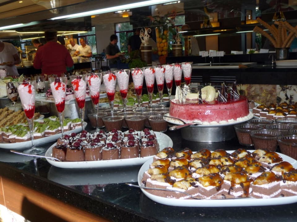 Gigantisches Nachspeisenbuffet Kaya Belek Hotel