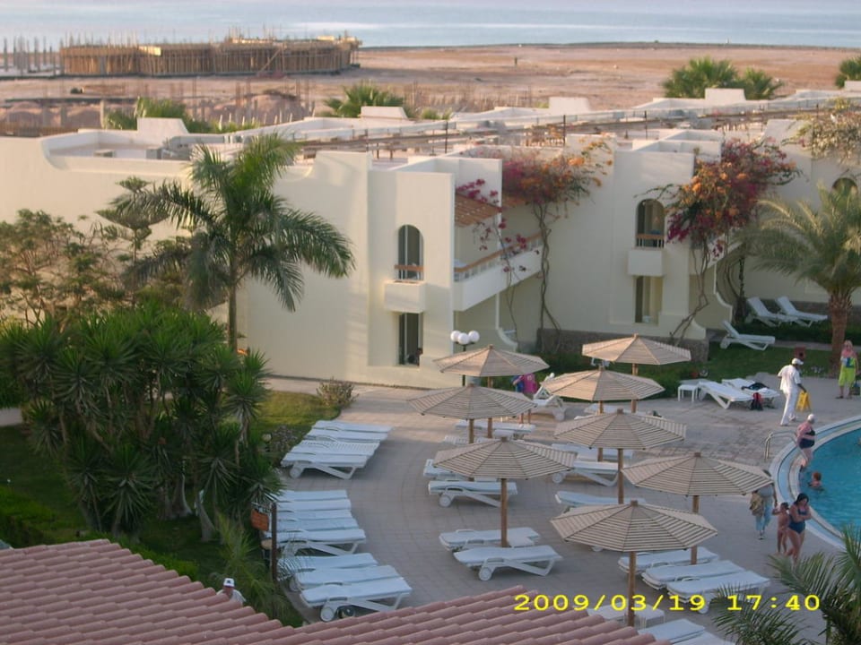 Poolbereich (linker Teil) Palm Beach Resort