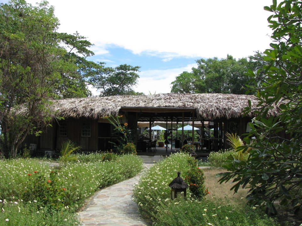 Blick zur Rezeption Hotel Siladen Resort & Spa