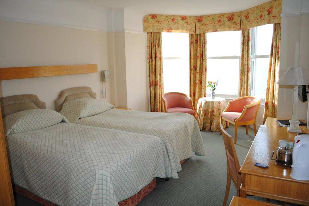 Schöner Meerblick aus dem Zimmer Hotel Bristol