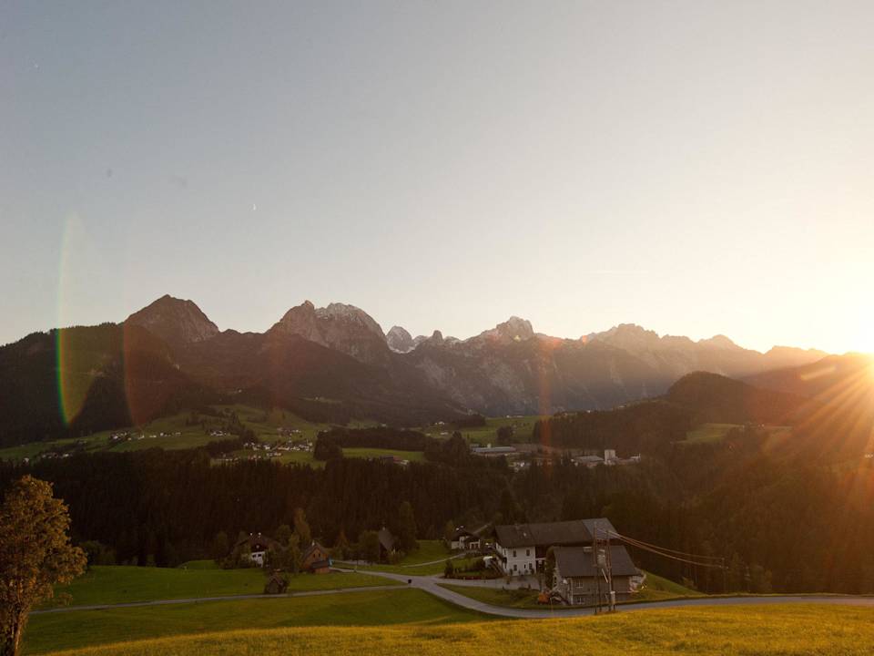 Ausblick vom Balkon Apartmenthaus Vergissmeinnicht
