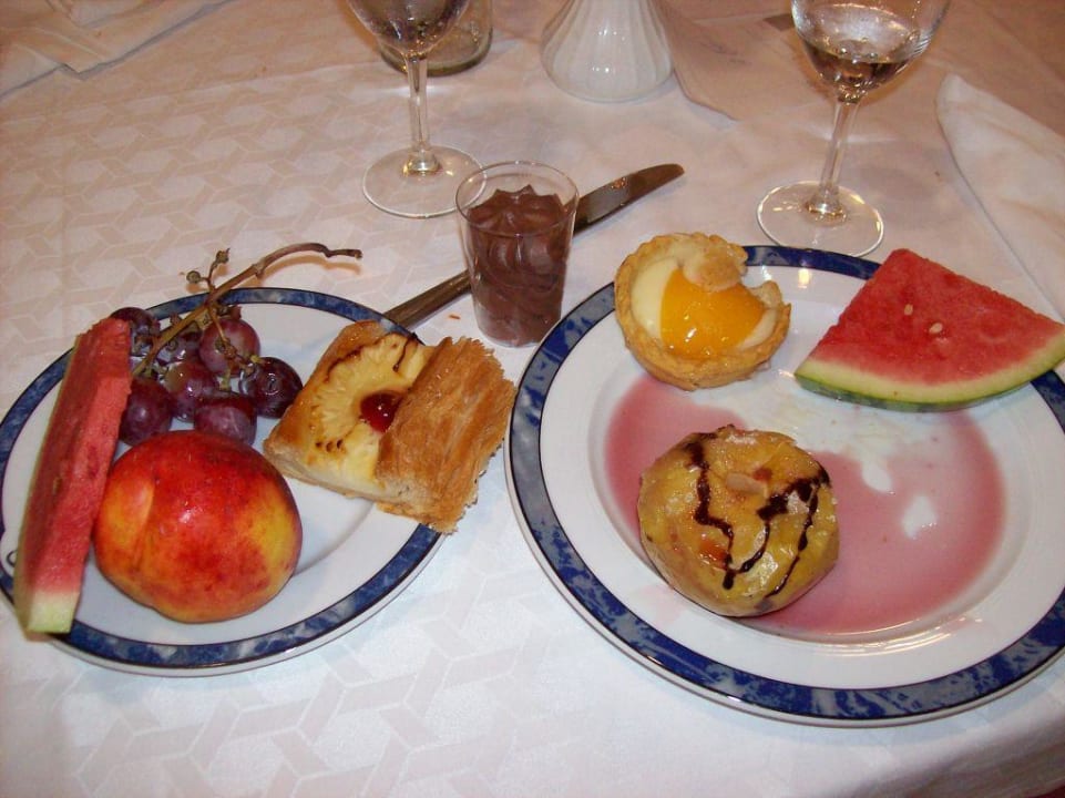 Dessert vom Abendbuffet Hotel Best Sabinal