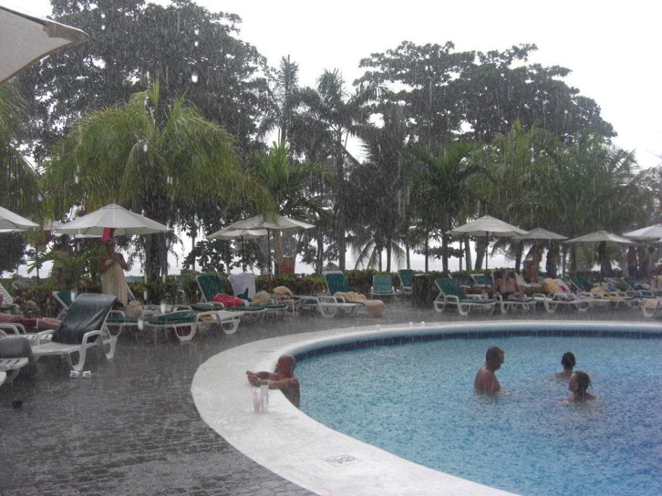 Regenschauer Hotel Riu Negril
