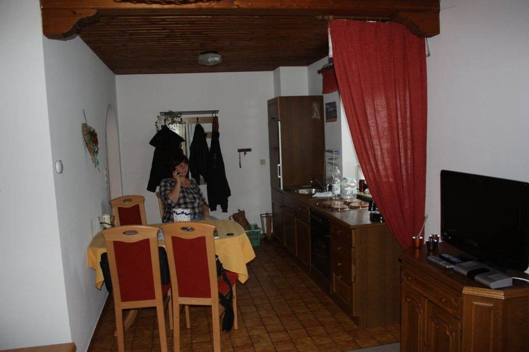 Küche mit Essecke Haus Enzian