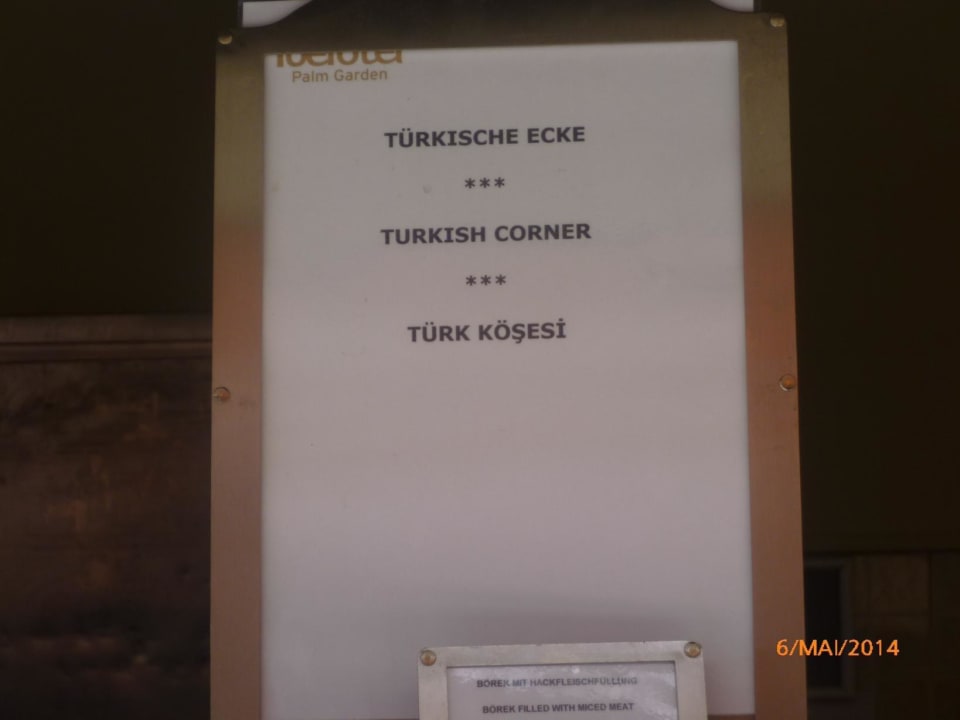 Mittagessen TUI BLUE Palm Garden