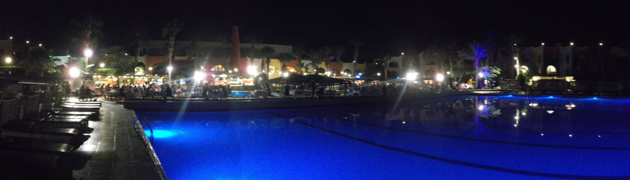 Aussenrestaurant am Pool Arabia Azur Resort