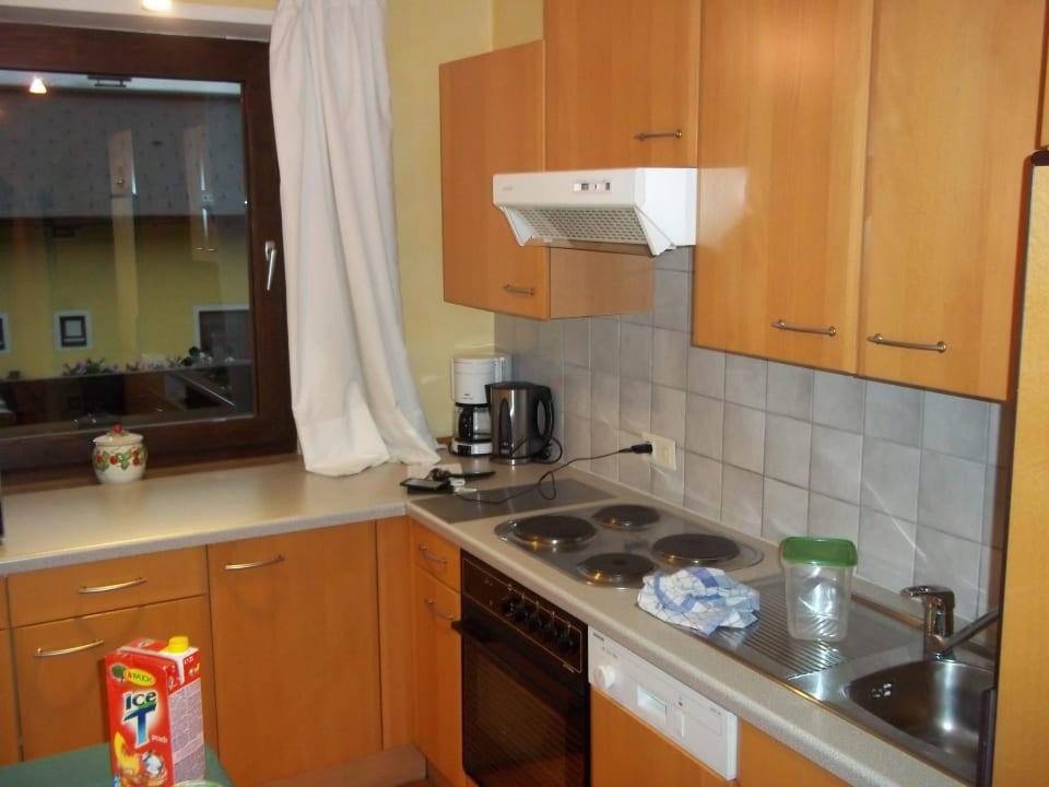 Küche Apparthotel Steiners