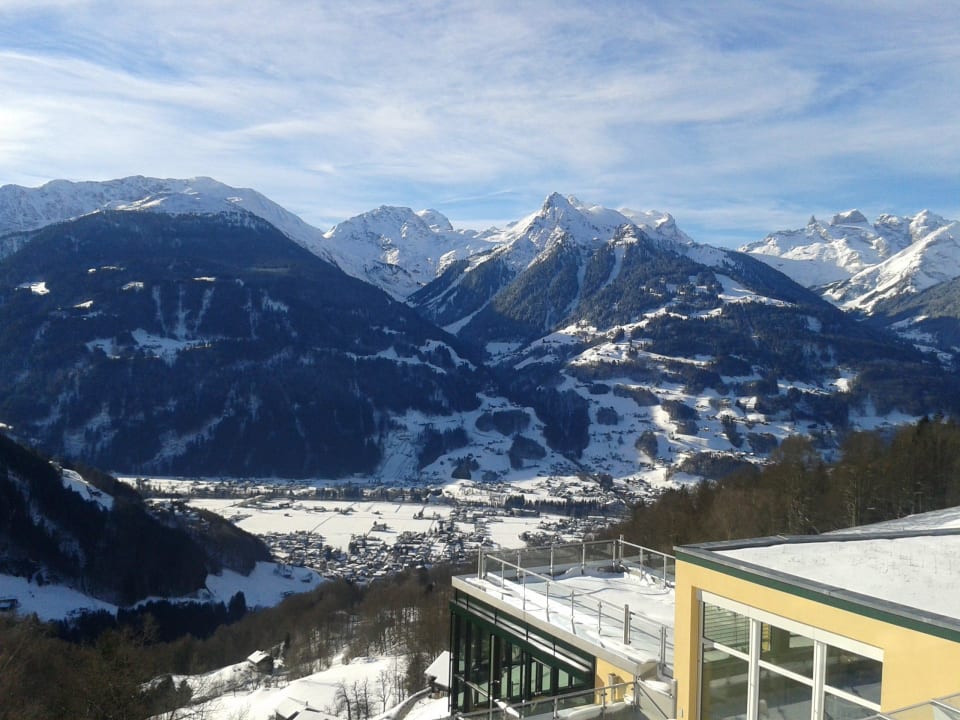 Ausblick aus Zimmer 505 Hotel Fernblick Montafon