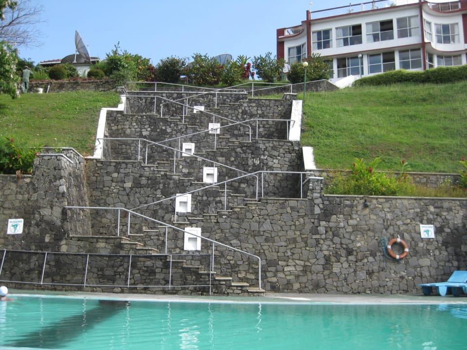 Pooltreppen Hotel Topaz