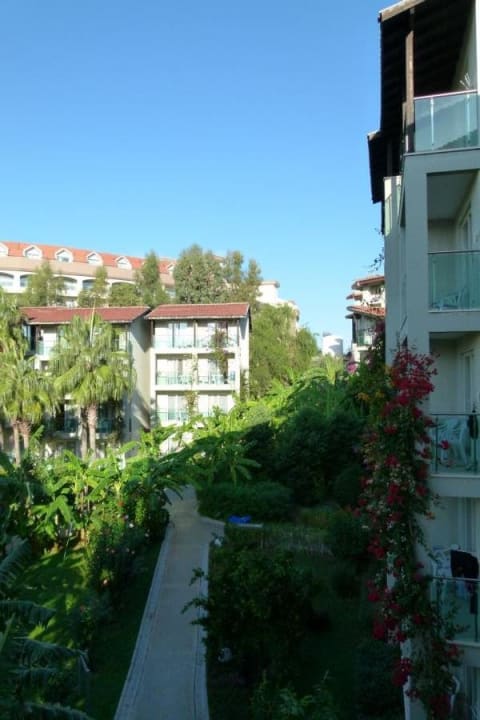 Blick vom Balkon Bl.5 Richt.Hauptweg Sealife Buket Resort & Beach