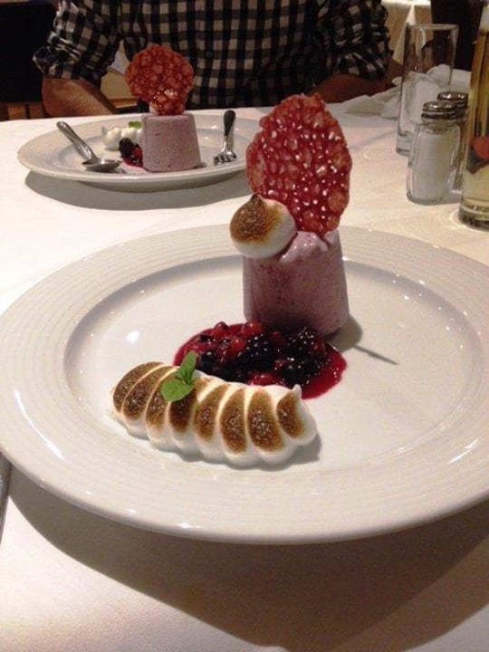 Beispiel Nachspeise Hotel Adler