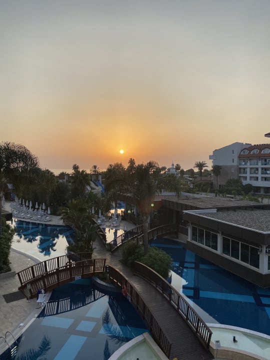 Ausblick Sunis Evren Beach Resort Hotel & Spa