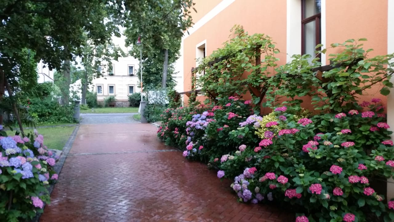 Gartenanlage Pension Body Sun