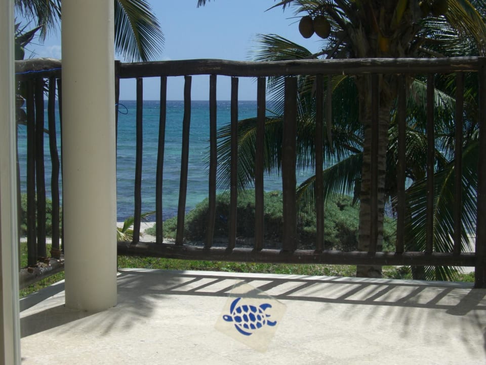 Blick vom Bett aus...  Akumal Bay Beach & Wellness Resort