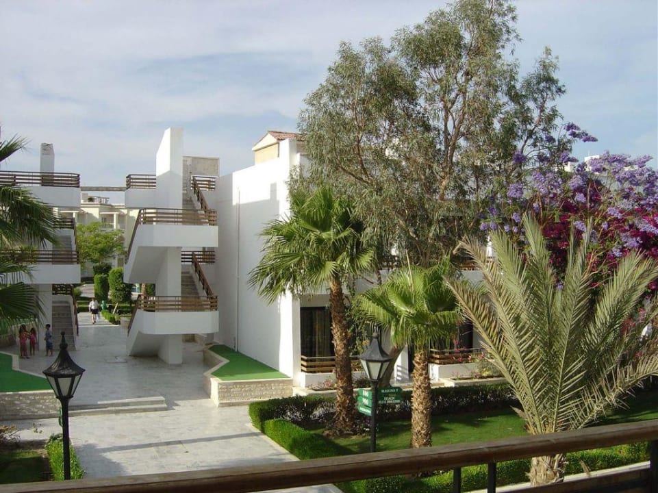 Ausblick vom Standarzimmer The Grand Hotel Hurghada