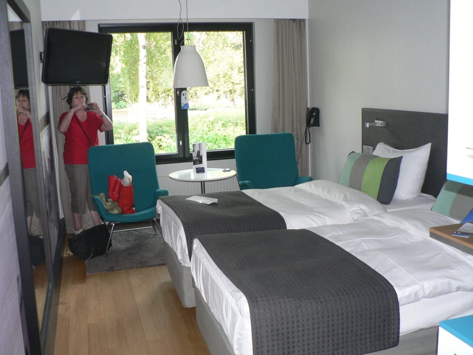 Small Double Room with single beds Radisson BLU Hotel Espoo