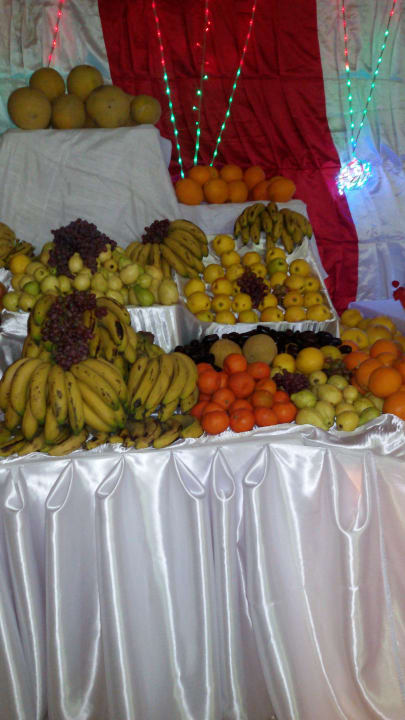 Früchte Buffet Malikia Resort Abu Dabbab