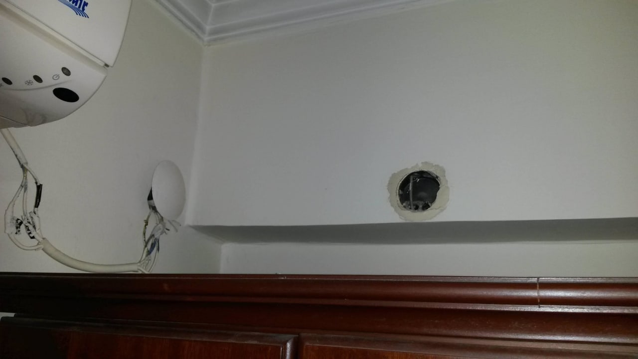 Nicht abgedeckte Verkabelung Hotel Ipek Palas