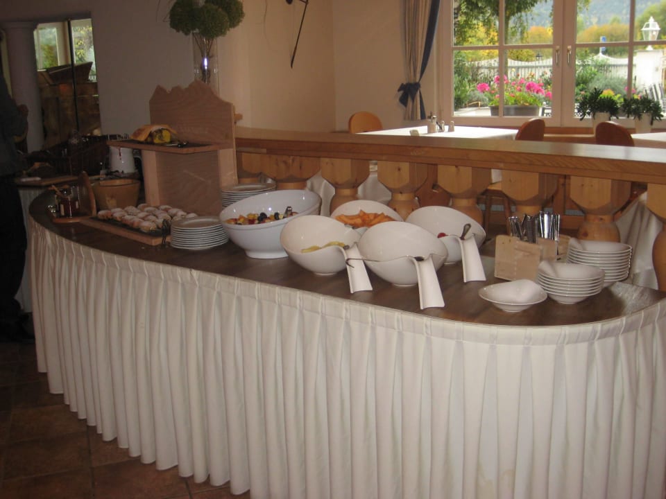 Teil des Frühstücksbuffets Wanderhotel Vinschgerhof