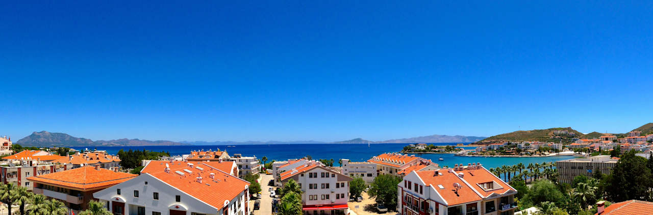 Memorable panorama view of Downtown Datça Citi Hotel
