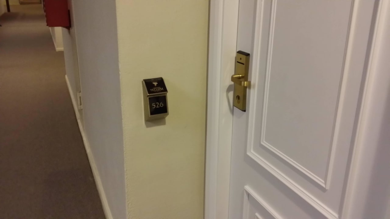 Vor unserem Zimmer Hotel Grand Teguise Playa