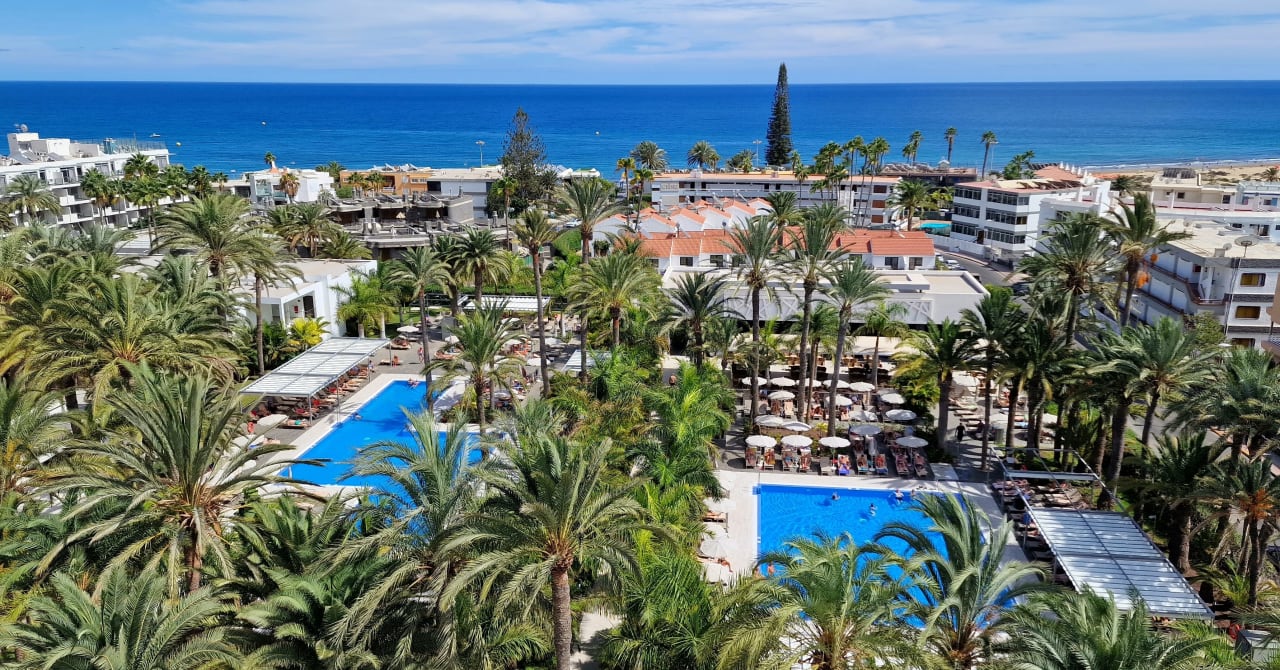 Ausblick Hotel Riu Palace Palmeras