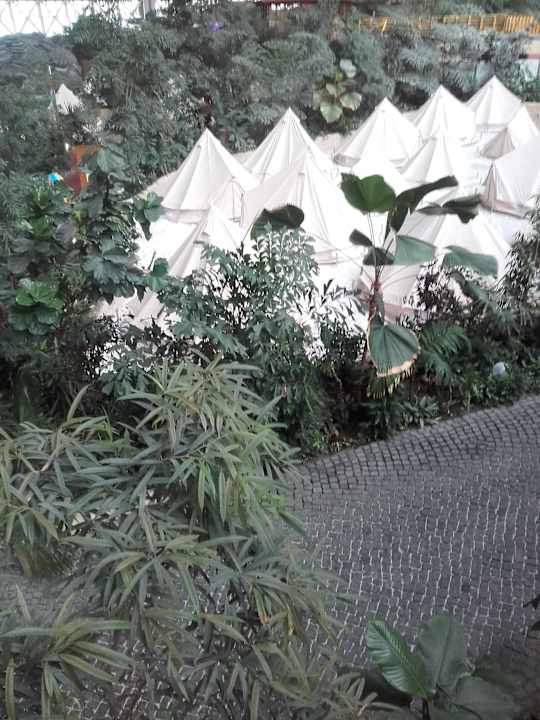 Zelte Tropical Islands Resort