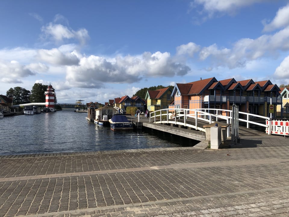 Außenansicht Precise Resort Hafendorf Rheinsberg