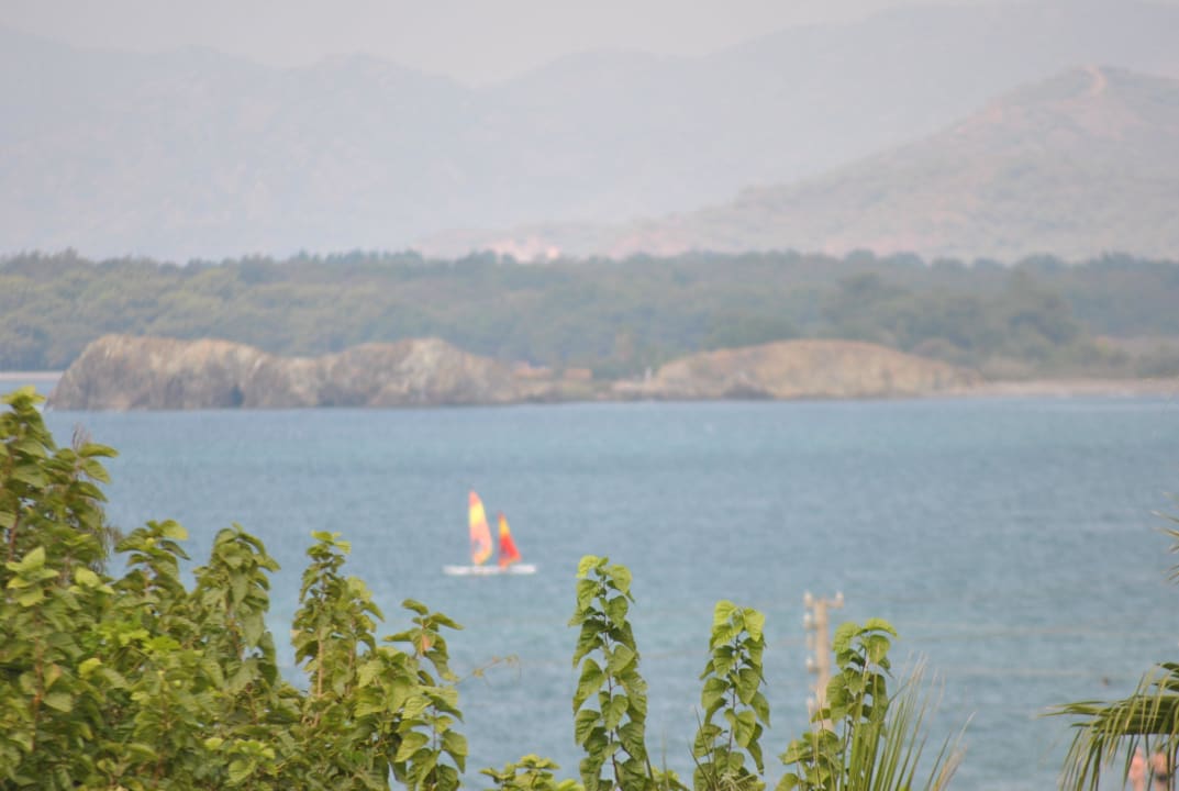 Von der Terrasse aus Hotel Limon