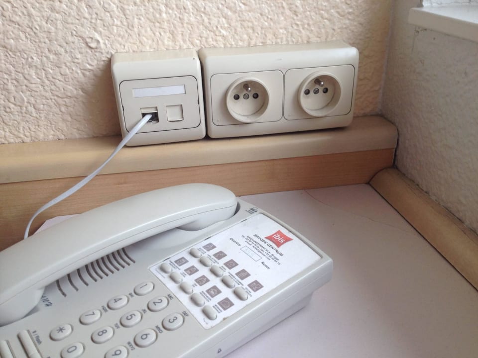 Belgische Steckdosen ibis Hotel Brügge Centrum