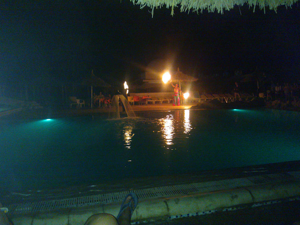 Abendstimmung am Pool Palmyra Club Nabeul
