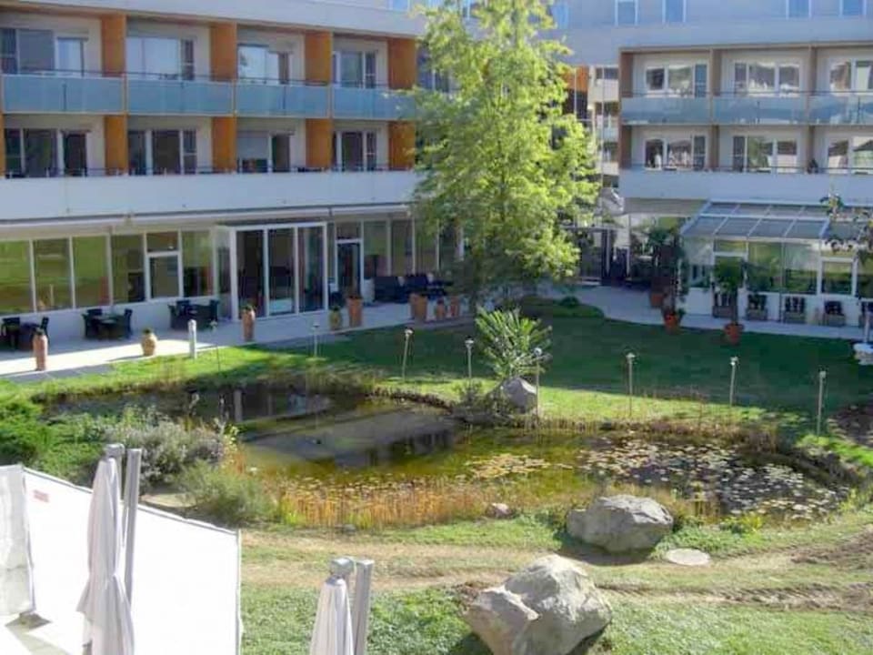 Gartenbereich Thermalhotel Fontana