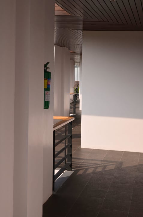 Flur zu den Zimmern Le Patta Hotel