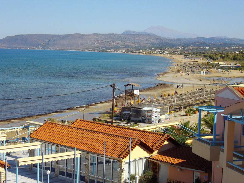 Blick vom Zimmer 308 Hotel Corissia Princess