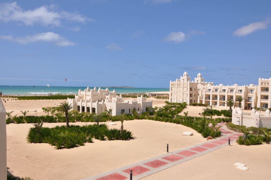 Blick vom Balkon Hotel Riu Karamboa