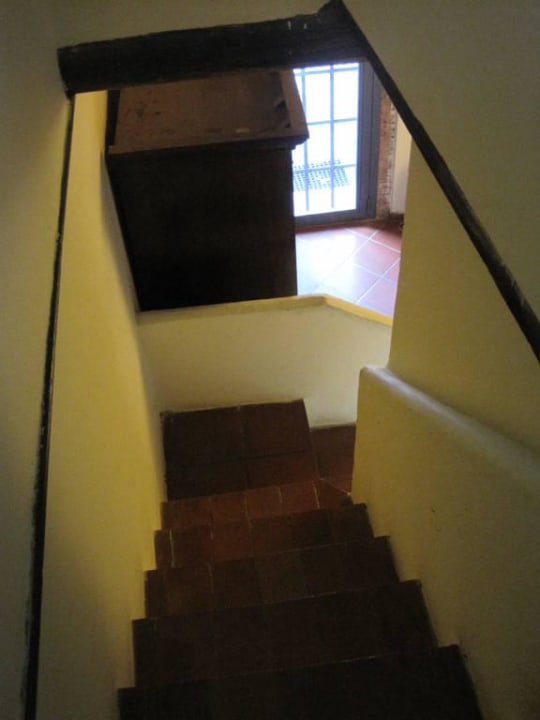 Treppe zum EG Hotel Borgo San Luigi