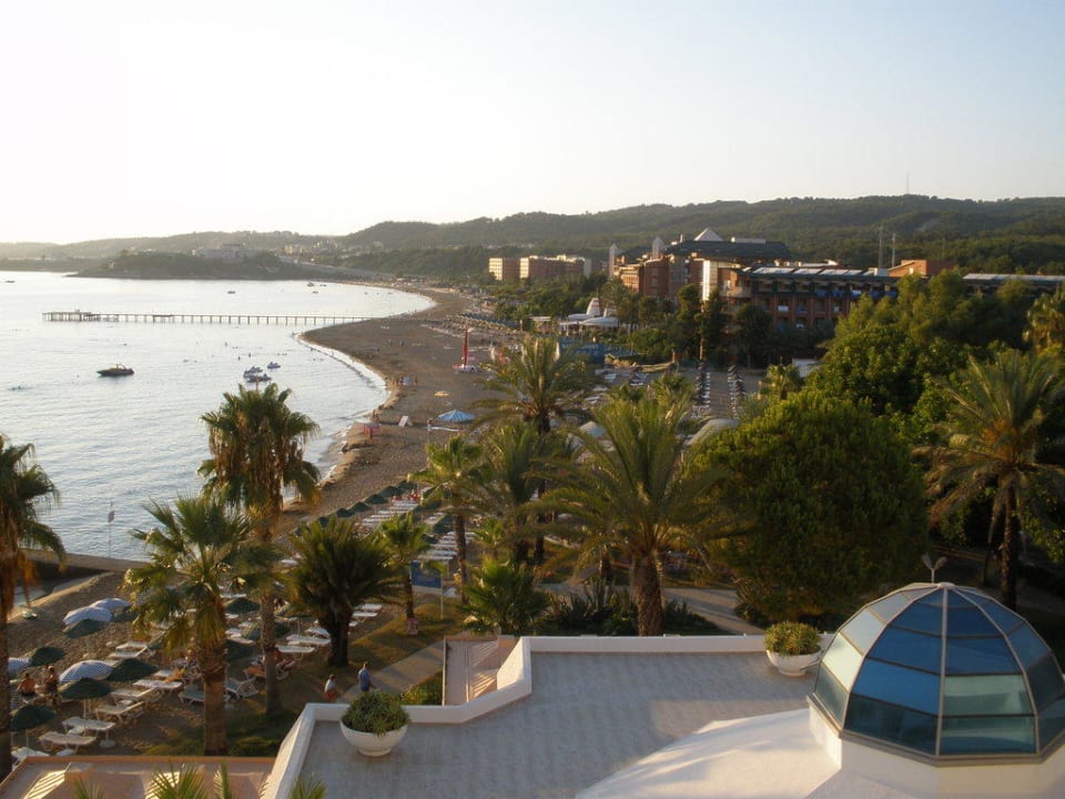 Blick vom Balkon Top Hotel