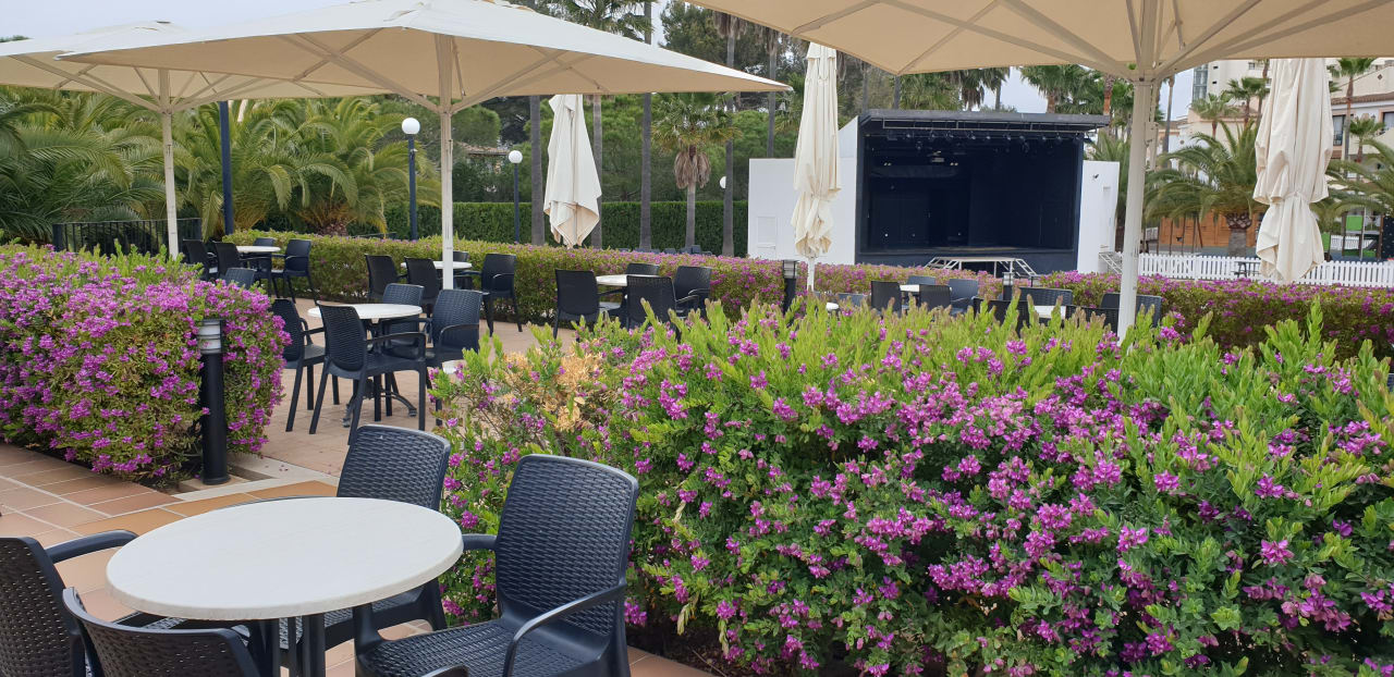 Gartenanlage Hipotels Mediterraneo Club