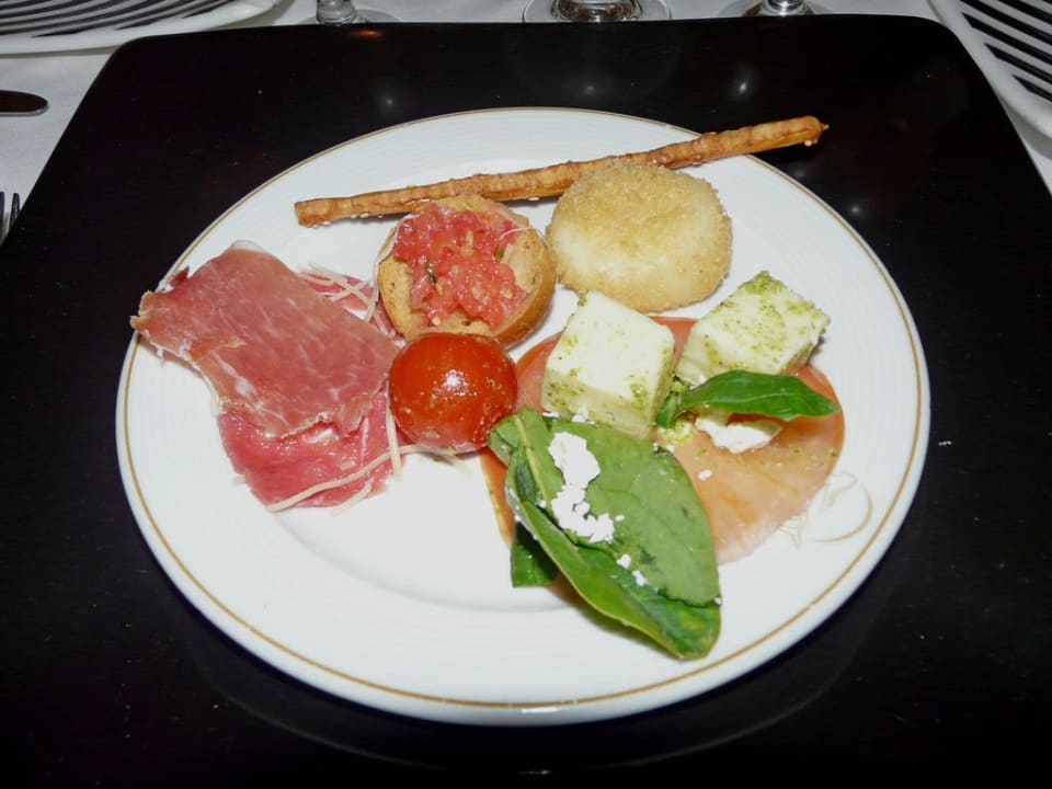 Vorspeise italienisch à la carte Grand Sirenis Riviera Maya Resort & Spa